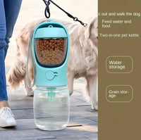 2-in-1 Pet Travel Water Bottle & Food Dispenser™